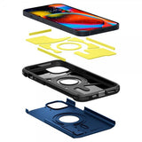 Spigen iPhone 14 Plus Cover Tough Armor MagFit Navy Blue