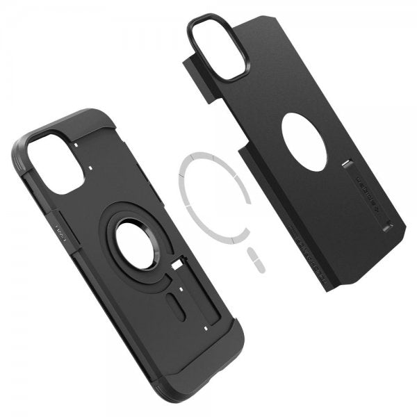 Spigen iPhone 14 Plus Cover Tough Armor MagFit Sort