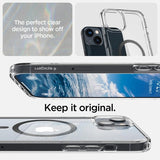 Spigen iPhone 14 Plus Cover Ultra Hybrid MagFit Carbon Fiber
