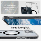 Spigen iPhone 14 Plus Cover Ultra Hybrid MagFit Sort