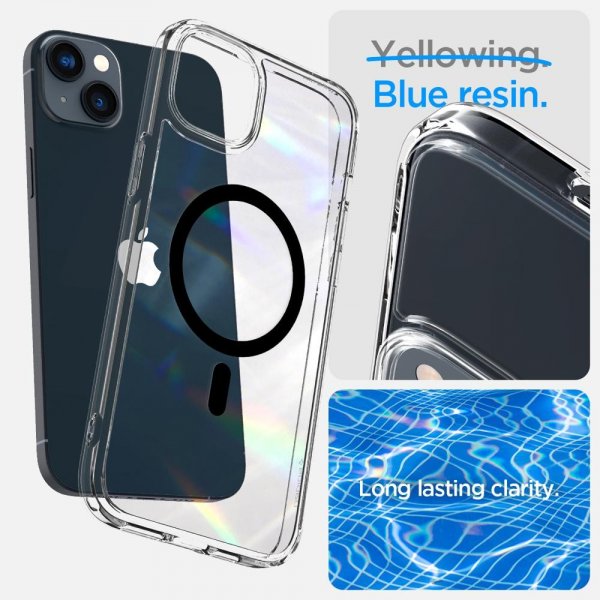 Spigen iPhone 14 Plus Cover Ultra Hybrid MagFit Sort