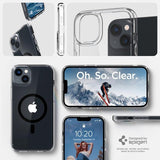 Spigen iPhone 14 Plus Cover Ultra Hybrid MagFit Sort