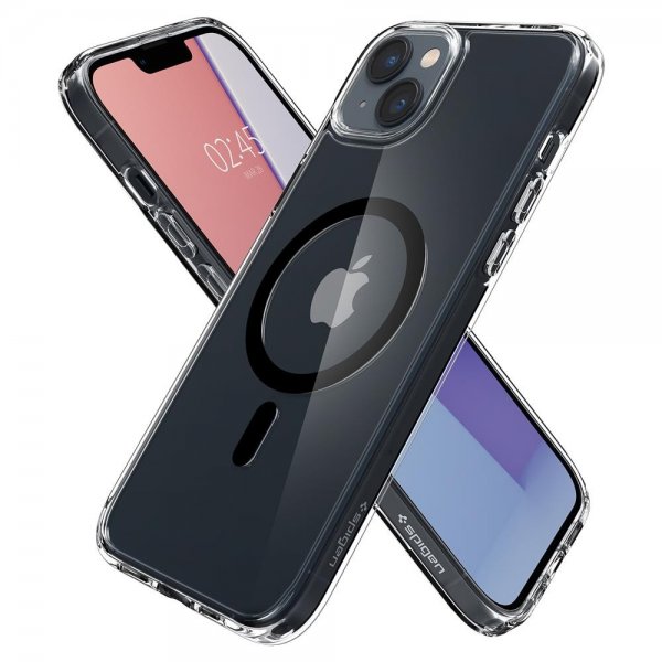 Spigen iPhone 14 Plus Cover Ultra Hybrid MagFit Sort