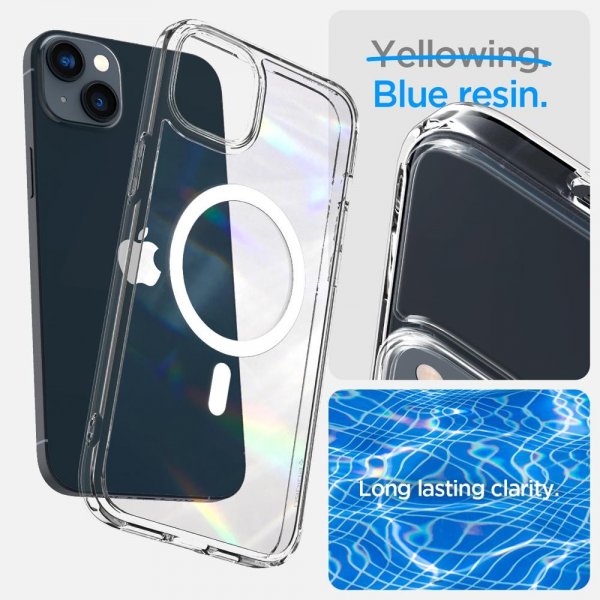 Spigen iPhone 14 Plus Cover Ultra Hybrid MagFit Hvid
