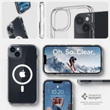 Spigen iPhone 14 Plus Cover Ultra Hybrid MagFit Hvid