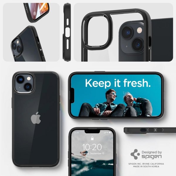 Spigen iPhone 14 Plus Cover Ultra Hybrid Matte Black