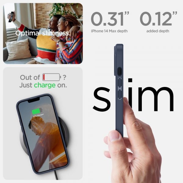 Spigen iPhone 14 Plus Cover Ultra Hybrid Navy Blue