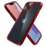 Spigen iPhone 14 Plus Cover Ultra Hybrid Red Crystal