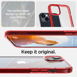 Spigen iPhone 14 Plus Cover Ultra Hybrid Red Crystal