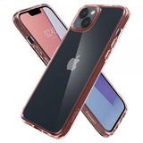 Spigen iPhone 14 Plus Cover Ultra Hybrid Rose Crystal