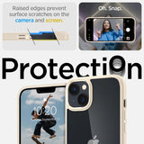 Spigen iPhone 14 Plus Cover Ultra Hybrid Sand Beige