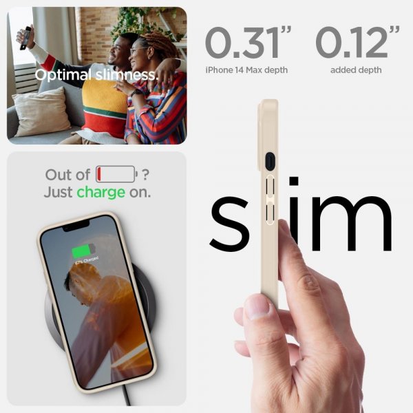 Spigen iPhone 14 Plus Cover Ultra Hybrid Sand Beige