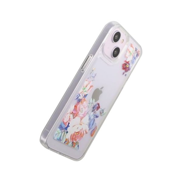 iPhone 14 Cover Motiv Retro Blomster