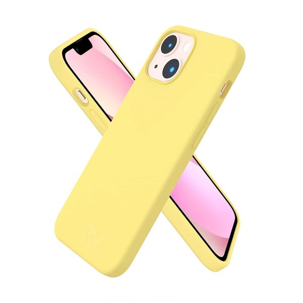 Rvelon iPhone 14 Cover Silikone Gul