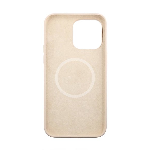 Rvelon iPhone 14 Cover Silikone MagSafe Beige