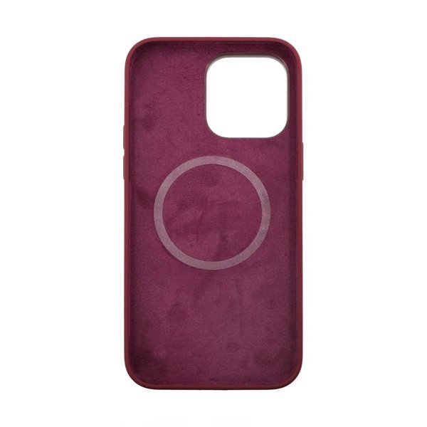 Rvelon iPhone 14 Cover Silikone MagSafe Rød