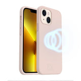 Rvelon iPhone 14 Cover Silikone MagSafe Sandrosa