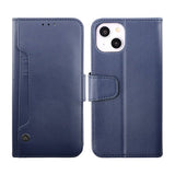 Rvelon iPhone 14-cover med udtrækkeligt kortrum, blå