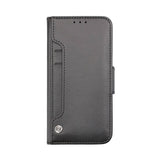 Rvelon iPhone 14 Cover Udklappeligt Kortrum Sort