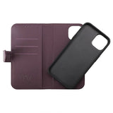 Rvelon iPhone 14 Cover Magnetisk Aftageligt Etui Lilla