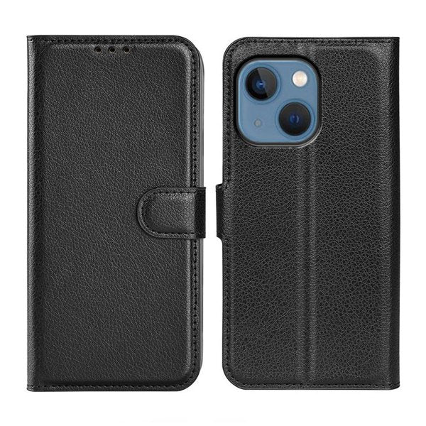 iPhone 14 Cover med Stand Sort