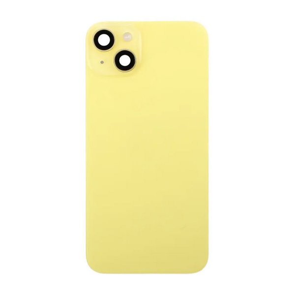 iPhone 14 Plus Bagside Glas Komplet - Gul