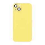 iPhone 14 Plus Bagsideglas Komplet OEM - Gul