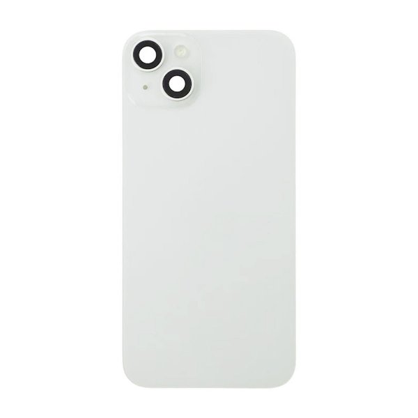 iPhone 14 Plus Bagside Glas Komplet - Hvid