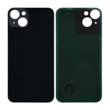 iPhone 14 Plus Bagside Glas med Selvklæbende tape - Sort