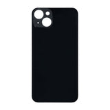 iPhone 14 Plus Bagside Glas med Selvklæbende tape - Sort