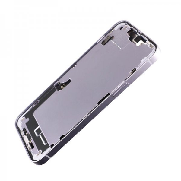 iPhone 14 Plus Bagside med Komplet Ramme - Lilla
