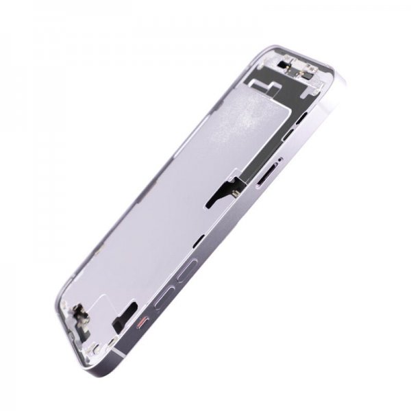 iPhone 14 Plus Bagside med Komplet Ramme - Lilla