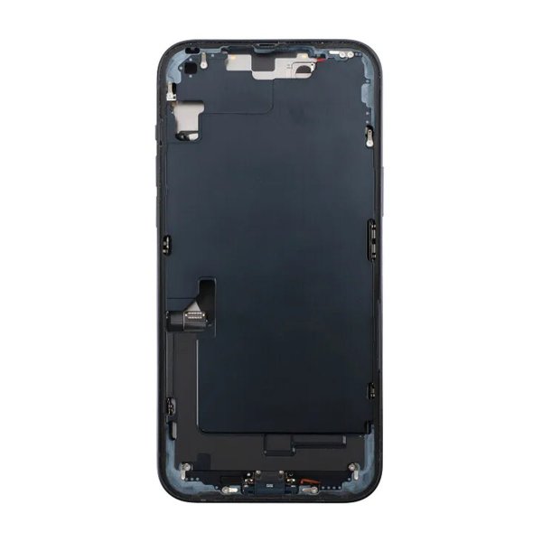 iPhone 14 Plus Bagside med Komplet Ramme - Sort