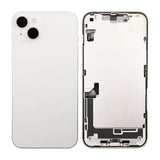 iPhone 14 Plus Bagside med Komplet Ramme - Hvid