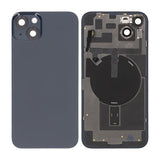 iPhone 14 Plus Bagside Glas Komplet OEM - Sort