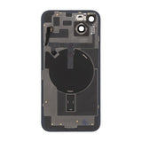 iPhone 14 Plus Bagside Glas Komplet OEM - Sort