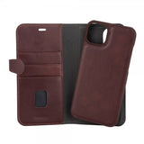 Buffalo iPhone 14 Plus Cover 2-i-1 Aftagelig Pung Brun