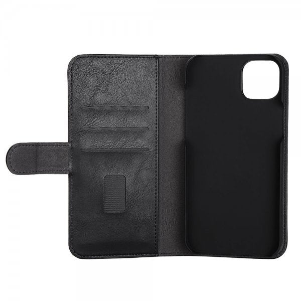 Gear iPhone 14 Plus Cover 2-i-1 Aftageligt med 3 Kortrum Sort