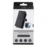 Gear iPhone 14 Plus Cover 2-i-1 Aftageligt med 3 Kortrum Sort