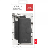 Black Rock iPhone 14 Plus Cover 2-i-1 Wallet Case Aftagelig Skal Sort