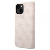 Guess iPhone 14 Plus Cover 4G Logo Rosa