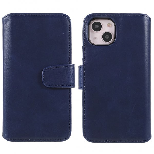 Nordic Covers iPhone 14 Plus Cover Essential Læder Heron Blue