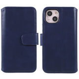 Nordic Covers iPhone 14 Plus Cover Essential Læder Heron Blue