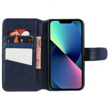 Nordic Covers iPhone 14 Plus Cover Essential Læder Heron Blue