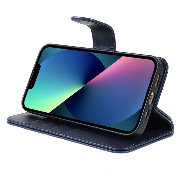 Nordic Covers iPhone 14 Plus Cover Essential Læder Heron Blue