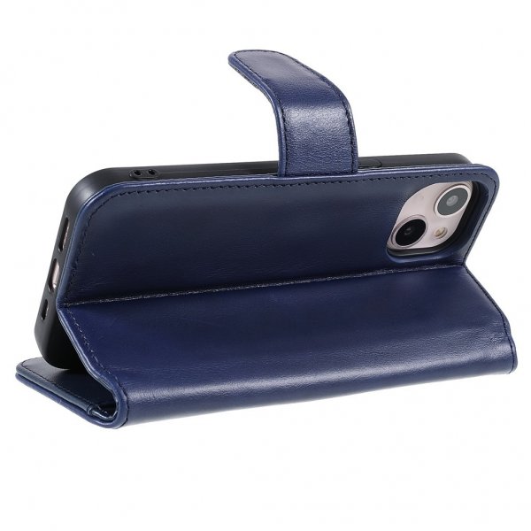 Nordic Covers iPhone 14 Plus Cover Essential Læder Heron Blue