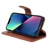 Nordic Covers iPhone 14 Plus Cover Essential Læder Maple Brown