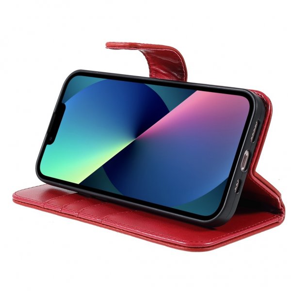 Nordic Covers iPhone 14 Plus Cover Essential Læder Poppy Red