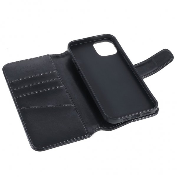 Nordic Covers iPhone 14 Plus Cover Essential Leather Raven Black