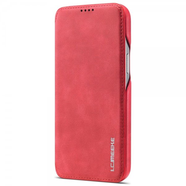 Lc.Imeeke iPhone 14 Plus Cover Flip Rød